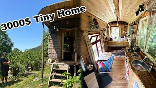 Family of 4 Living in DIY Tiny Home For 3000$