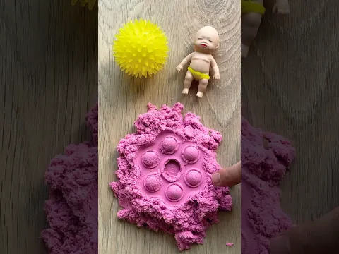 Squishy Fun! #satisfying #squishy #kineticsand #viral #antistress #trend #funny #asmr #shorts