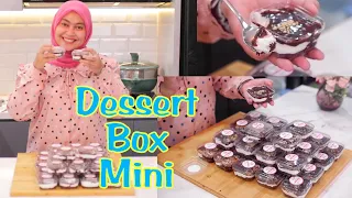 MINI DESSERT BOX CHOCOLATE GAMPANG BIKINNYA, BUAT SUGUHAN TAMU LEBARAN, SIMPAN DI KULKAS TAHAN LAMA