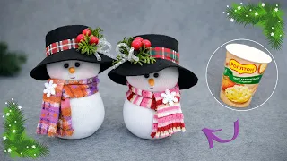 I Am Delighted With Them!☃️Snowmen In Wonderful Hats🎩Christmas Decor And Gift DIY🎄