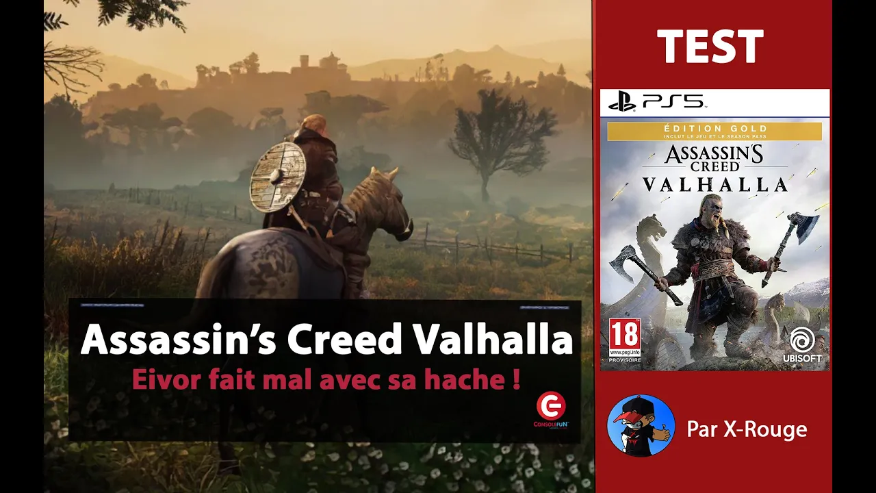 Vido-Test de Assassin's Creed Valhalla par ConsoleFun