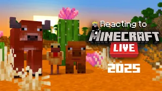 🔴 REACTING TO MINECRAFT LIVE...