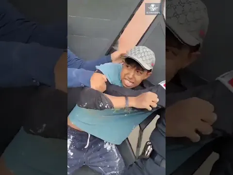 “Así deberían detener a la rata”; vecinos reclaman a policías por intentar detener a pintor