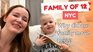 Family of 12 🗽❤️ Why we moved to NYC and how we Afford it (sort of)