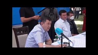 Nogiron insonning to'yini qilib berishdi. Master klass.Hokimlarga Erkinjon Turdimovdan.Sayyor Qabul