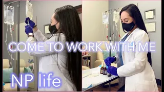 VLOG | COME TO WORK WITH ME! IV DRIPS | MED SPA NP