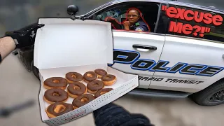 Bribing COPS in Traffic with DONUTS!