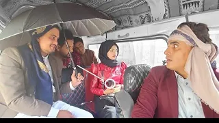 ٲشتغلت سواق باص| شاهد ماذا حصلي مع البنت والركاب وهههههههه