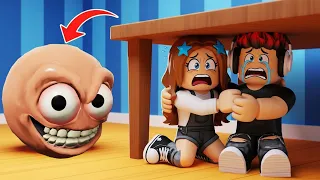 SOBREVIVENDO aos Monstros Cabeção no Roblox 😨(GEF - roblox)