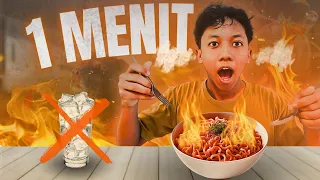 Aku Makan Mie Super Pedas Cuma 1 Menit!