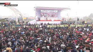 তারেক রহমানকে বরণ করে নিতে সকাল থেকেই জনসমূদ্র ঢাকা মহানগরী | 25 Dec 2025