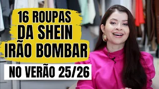 16 roupas da SHEIN que irão BOMBAR no verão 25/26 I Lê Oliveira cruz