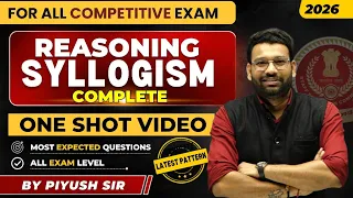 Syllogism in One Shot | Syllogism Reasoning | Reasoning Tricks | By Piyush Sir #syllogism
