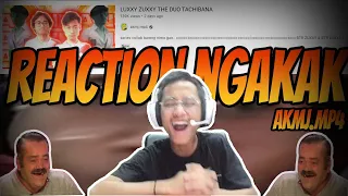 ZUXXY NGAKAK REACT TO: AKMJ.MP4 "LUXXY ZUXXY THE DUO TACHIBANA"
