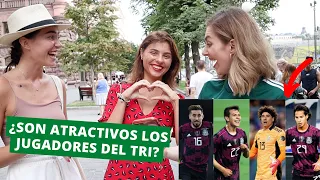 EXTRANJERAS opinan sobre LOS JUGADORES DE LA SELECCIÓN Mexicana: ¿atractivos o no? USA - México