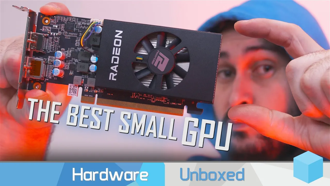 Vido-Test de AMD Radeon RX 6400 par Hardware Unboxed
