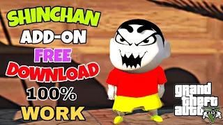 HOW TO INSTALL SHINCHAN IN GTA 5 FREE HD MODS