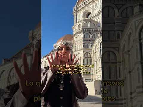 Lo que escucha mi mamá cuando le pido que me tome una foto