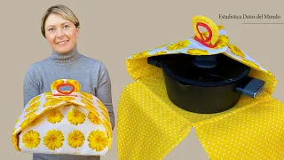 Haga Un Porta Alimentos Para Transportar Cacerolas O Tartas De Forma Más Sencilla / Idea de Regalar