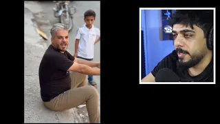 #علي_شاكر يريد يصور وياي 😁 محضرله التفكه