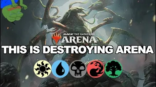 Slivers  Are Far Too STRONG And OVERPOWERED - Slivir 5 Color Deck - MTG Arena Historic
