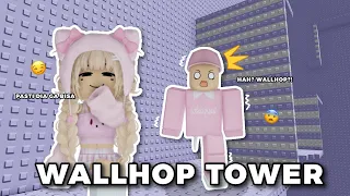AKU MENANTANG BANG TOBA BUAT TAMATIN TOWER WALLHOP‼️🤩 | Roblox Indonesia