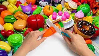 Satisfying Cutting 🌶️🥝🍑🍓🍇🍒🥥🔪🥕 Foods Fruits Vegetables Toys ASMR live #shorts #asmr