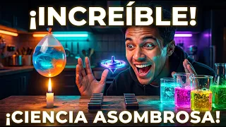 28 Experimentos científicos caseros que parecen magia 🧪🤯