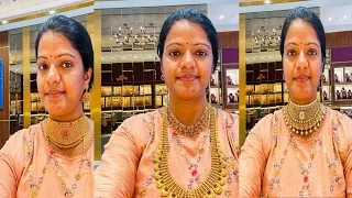My second vlog | Malabar jewellery collections | Latest bridal gold collections 