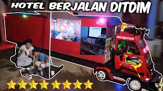 CAMPER VAN DITDIM!! MODIF KAMAR KONTAINER, DITDIM CAMPING SAMBIL MASAK, DI HOTEL DITDIM