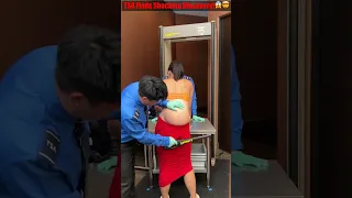 TSA Check Ends In Disaster When She Walks Through!