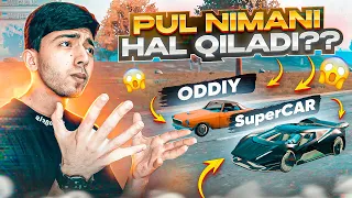 PUL NIMANI XAL QILADI? 😱 ODDIY MOSHINA vs SUPERCAR POYGA!!!