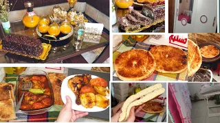 محبوبة الجزايرين في رمضان ❌ بطاطا كوشة محمرة😍ومطلوع قطني الله الله 👍 كيك ماربري بالشوكولا وعصير جزر
