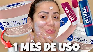CREME NIVEA 7 em 1 UNIFORMIZADOR | Teste De 1 Mês e Mais.