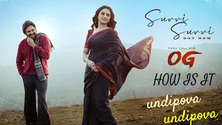 Suvvi Suvvi Suvvala song in og movie// Pawan Kalyan,Priyanka Mohan,Taman, Sujeeth