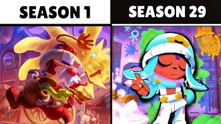 All Brawl Pass Season Animations | Brawl Stars