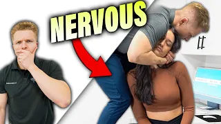 Competitive Cheerleader Needed A Full Body Crack! | Extreme Back Pain