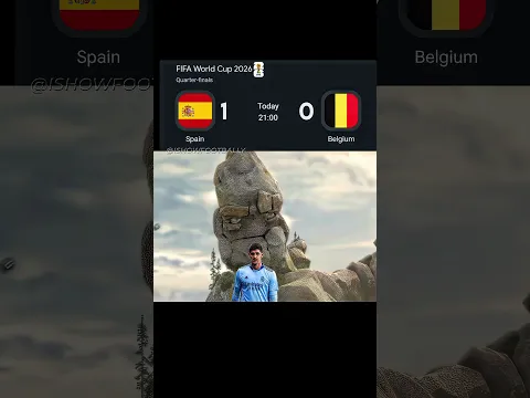 Spain vs Belgium 2-1 | France vs Spain Semi Final
