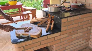 QUAL É O LADO BOM DE MORAR NA ROÇA!SERÁ QUE VALE A PENA! OLHA O QUE FIZEMOS NO DOMINGO #vidanaroça