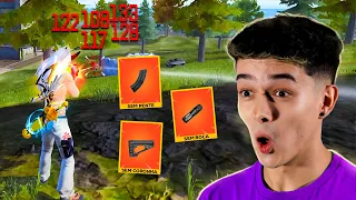 SOLO X SQUAD mas sem NENHUM acessório na ARMA!