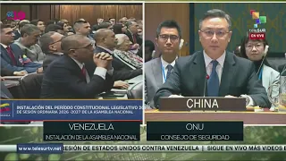 República Popular China denuncia ante ONU que EE.UU. pisoteó deliberadamente soberanía de Venezuela