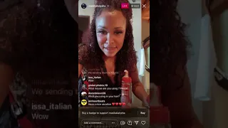 😢@MasikaKalysha Goes On Live To Address Things Regarding @harlemfetty  Daughter’s Passing🙏🏼