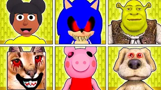ROBLOX *NEW* ESCAPE BACKROOMS MORPHS! (ALL NEW MORPHS UNLOCKED!)