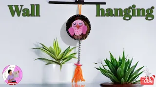 DIY Owl🦉 Najar Craft,Wall Hanging Decor Ideas 💡 Easy Craft Ideas For Beginners And toodles Tutorial