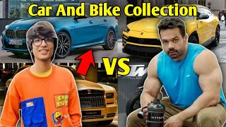 Sourav Joshi Vlogs vs Flying Beast Car & Bike Collection 2022 / Car Collection of Sourav Joshi
