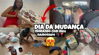 DIA DA MUDANÇA😱/MORANDO COM MEU NAMORADO 👫♥️