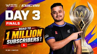 PMWC WATCHPARTY Grand Finals Last Day | Road to 1 Million Subscribersss