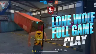 Lone Wolf Full Gameplay 😈 1 Vs 1 | Free Fire Max 🔥