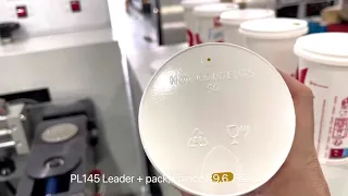 France quick coca-cola paper cup lid forming packing machine feenot best cup cover cap machinery