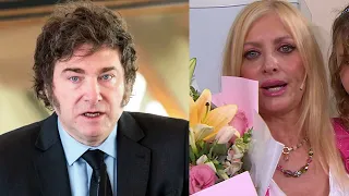 "Es una relación difícil": El llanto de Yuyito por Milei, en el final de su programa